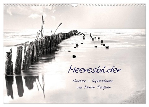 Meeresbilder - Nordsee-Impressionen (Wandkalender 2024 DIN A3 quer), CALVENDO Monatskalender - Marion Peußner