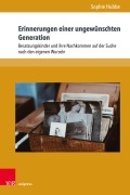 Erinnerungen einer ungewünschten Generation - Sophie Hubbe