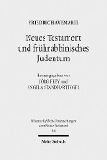 Cover-Bild zum Titel 'Neues Testament und frührabbinisches Judentum' von 'Friedrich Avemarie'