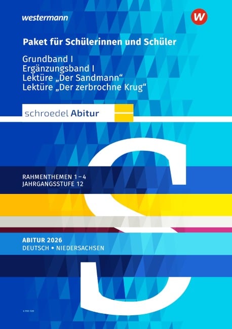 Schroedel Abitur. Schülerpaket I zum Abitur 2026 Jahrgangsstufe 12. Für Niedersachsen - 