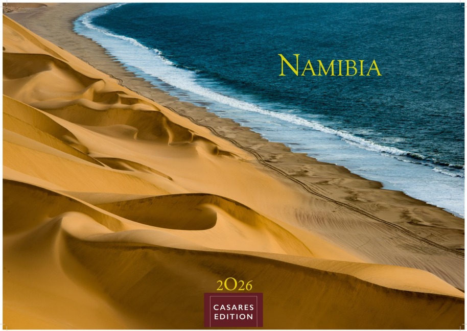 Namibia Kalender 2026 - Wandkalender | Fotokalender Afrika 24x35 cm - . mit atemberaubenden Landschaftsfotos und der Tierwelt. - 