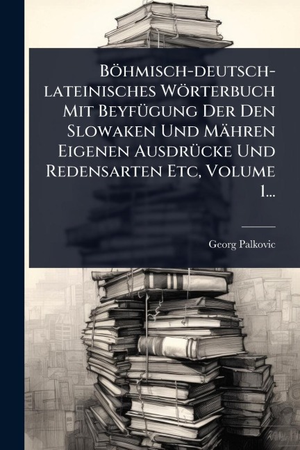 Böhmisch-deutsch-lateinisches Wörterbuch Mit BeyfÃ1/4gung Der Den Slowaken Und Mähren Eigenen AusdrÃ1/4cke Und Redensarten Etc, Volume 1... - Georg Palkovic