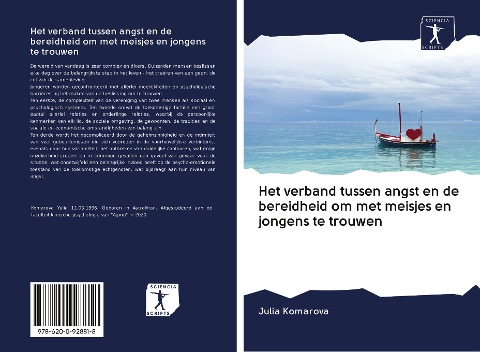 Het verband tussen angst en de bereidheid om met meisjes en jongens te trouwen - Julia Komarova