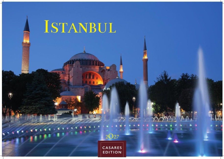 Istanbul Kalender 2027 - Wandkalender | Fotokalender Türkei Vorderer Orient 24x35 cm | . mit 12 faszinierenden Fotografien von Istanbul | Premium-Design | - 