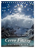 Majestätische Berge Cerro Fitzroy Patagonien (Tischkalender 2024 DIN A5 hoch), CALVENDO Monatskalender - Frank Tschöpe