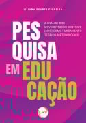 Cover-Bild zum Titel 'Pesquisa em educação' von 'Liliana Soares Ferreira'