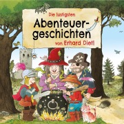 Cover-Bild zum Titel 'Die lustigsten Abenteuergeschichten von Erhard Dietl' von 'Erhard Dietl'