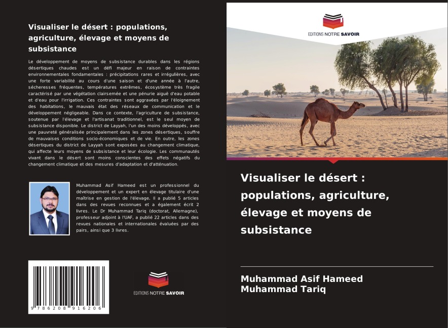 Visualiser le désert : populations, agriculture, élevage et moyens de subsistance - Muhammad Asif Hameed, Muhammad Tariq
