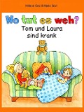 Cover-Bild zum Titel 'WO TUT ES WEH?' von 'Mario Covi, Hildrun Covi (Illustrationen)'