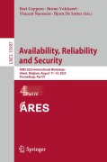Cover-Bild zum Titel 'Availability, Reliability and Security' von ''