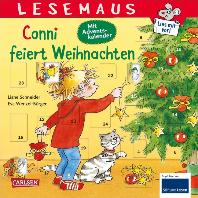 LESEMAUS 58: Conni feiert Weihnachten - Liane Schneider