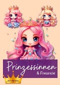 Cover-Bild zum Titel 'Malbuch Prinzessin & Freunde' von 'Nora Milles, Tatjana Dobslaw, Anna Piok'