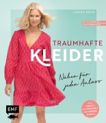 Cover-Bild zum Titel 'Traumhafte Kleider - Nähen für jeden Anlass' von 'Janika Böhm'