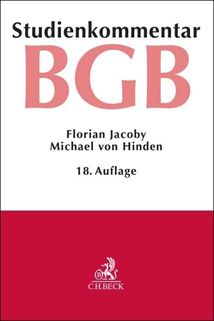 Bürgerliches Gesetzbuch - Florian Jacoby, Michael Von Hinden, Jan Kropholler
