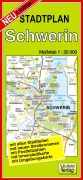Cover-Bild zum Titel 'Stadtplan Schwerin 1 : 20 000' von ''