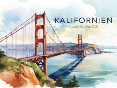 Cover-Bild zum Titel 'Kalifornien Artwork Edition Kalender 2027' von 'Susanne Pommer, Frank Pommer'