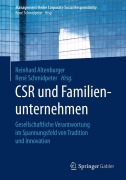 Cover-Bild zum Titel 'CSR und Familienunternehmen' von ''