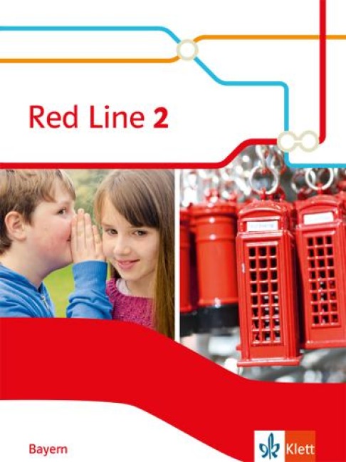 Red Line 2. Schülerbuch (Hardcover) Klasse 6. Ausgabe Bayern ab 2017 - 