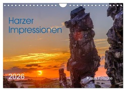 Cover-Bild zum Titel 'Harzer Impressionen - Natur, Kultur und Geschichte (Wandkalender 2026 DIN A4 quer), CALVENDO Monatskalender' von 'Klaus Fritsche'