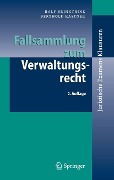 Cover-Bild zum Titel 'Fallsammlung zum Verwaltungsrecht' von 'Ralf Brinktrine, Berthold Kastner'