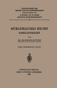 Cover-Bild zum Titel 'Bürgerliches Recht' von 'Heinrich Mitteis'