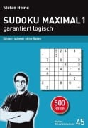 Cover-Bild zum Titel 'SUDOKU MAXIMAL 1 - garantiert logisch' von ''