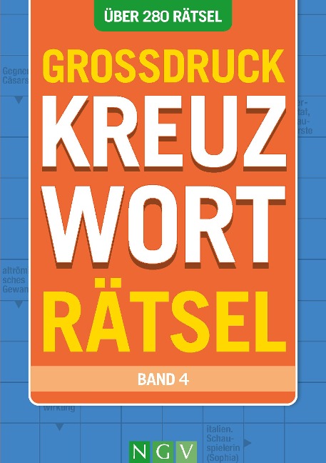 Großdruck Kreuzworträtsel - Band 4 - 