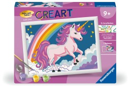 Cover-Bild zum Titel 'CreArt, Malen nach Zahlen Kinder - Pinkes Einhorn' von ''