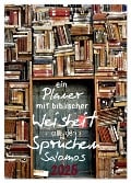 ein Planer mit biblischer Weisheit aus den Sprüchen Salomos (Wandkalender 2025 DIN A2 hoch), CALVENDO Monatskalender - Stefan Widerstein - SteWi. info