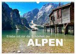 Cover-Bild zum Titel 'Erlebe mit mir die Schönheit der Alpen (Wandkalender 2026 DIN A3 quer), CALVENDO Monatskalender' von 'Nadine Büscher'