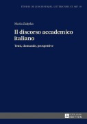 Cover-Bild zum Titel 'Il discorso accademico italiano' von 'Maria Za¿¿ska'