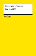 Cover-Bild zum Titel 'Texte zur Theorie des Raums' von ''