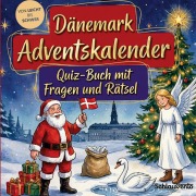 Cover-Bild zum Titel 'Dänemark-Adventskalender: Quiz-Buch mit Fragen und Rätsel' von 'Schlauvento Interactive'