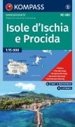 Cover-Bild zum Titel 'KOMPASS Wanderkarte 680 Isole d' Ischia e Procida 1:15.000' von ''