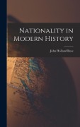 Cover-Bild zum Titel 'Nationality in Modern History' von 'John Holland Rose'