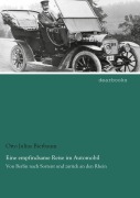 Cover-Bild zum Titel 'Eine empfindsame Reise im Automobil' von 'Otto Julius Bierbaum'