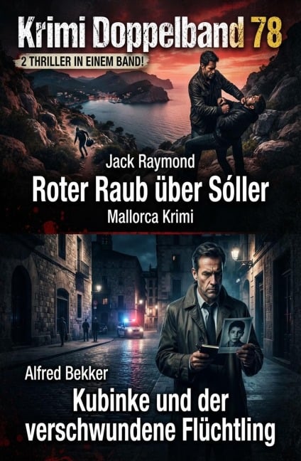 Krimi Doppelband 78 - 2 Thriller in einem Band! - Alfred Bekker, Jack Raymond