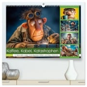 Cover-Bild zum Titel 'Kaffee, Kabel, Katastrophen (hochwertiger Premium Wandkalender 2026 DIN A2 quer), Kunstdruck in Hochglanz' von 'Steffen Gierok-Latniak'