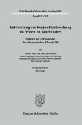 Cover-Bild zum Titel 'Entwicklung der Konjunkturforschung im frühen 20. Jahrhundert.' von ''
