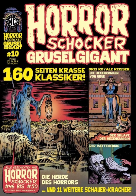 Horrorschocker Grusel Gigant 10 - Levin Kurio, Rainer F. Engel, Roman Turowski, Kolja, Andreas Butzbach