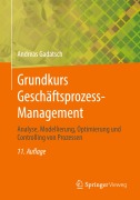 Cover-Bild zum Titel 'Grundkurs Geschäftsprozess-Management' von 'Andreas Gadatsch'