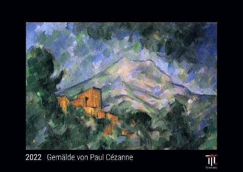 Gemälde von Paul Cézanne 2022 - Black Edition - Timokrates Kalender, Wandkalender, Bildkalender - DIN A3 (42 x 30 cm) - 