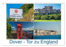 Cover-Bild zum Titel 'Dover - Tor zu England (Tischkalender 2026 DIN A5 quer), CALVENDO Monatskalender' von 'Giuseppe Di Domenico'