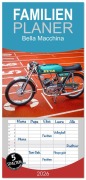 Cover-Bild zum Titel 'Familienplaner 2026 - Bella Macchina mit 5 Spalten (Wandkalender, 21 x 45 cm) CALVENDO' von 'Frank Kremer & Richard Kiefer'