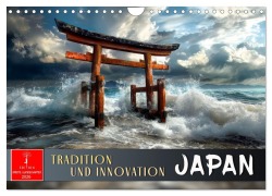 Cover-Bild zum Titel 'Japan - Tradition und Innovation (Wandkalender 2026 DIN A4 quer), CALVENDO Monatskalender' von 'Peter Roder'