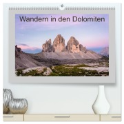 Cover-Bild zum Titel 'Wandern in den Dolomiten (hochwertiger Premium Wandkalender 2026 DIN A2 quer), Kunstdruck in Hochglanz' von 'Klaus Prediger Prediger'