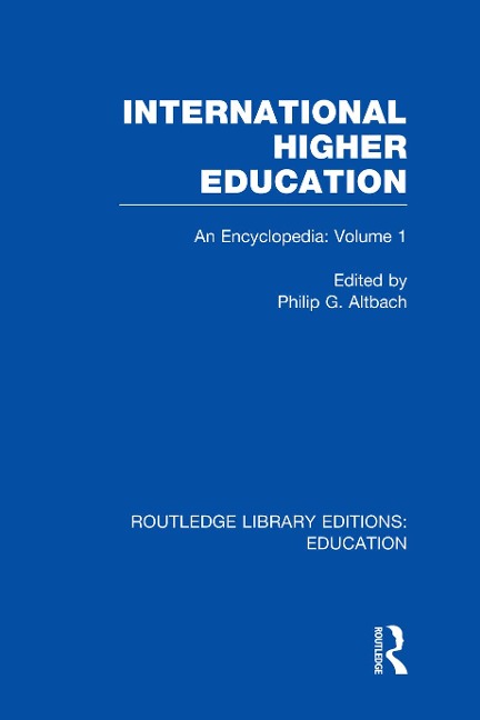 International Higher Education Volume 1 - 