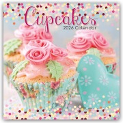 Cover-Bild zum Titel 'Cupcakes 2026 - 16-Monatskalender' von 'The Gifted'