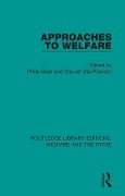 Cover-Bild zum Titel 'Approaches to Welfare' von ''