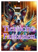 Cover-Bild zum Titel 'Tierische Fantasien (Wandkalender 2026 DIN A3 hoch), CALVENDO Monatskalender' von 'Nico Bielow'